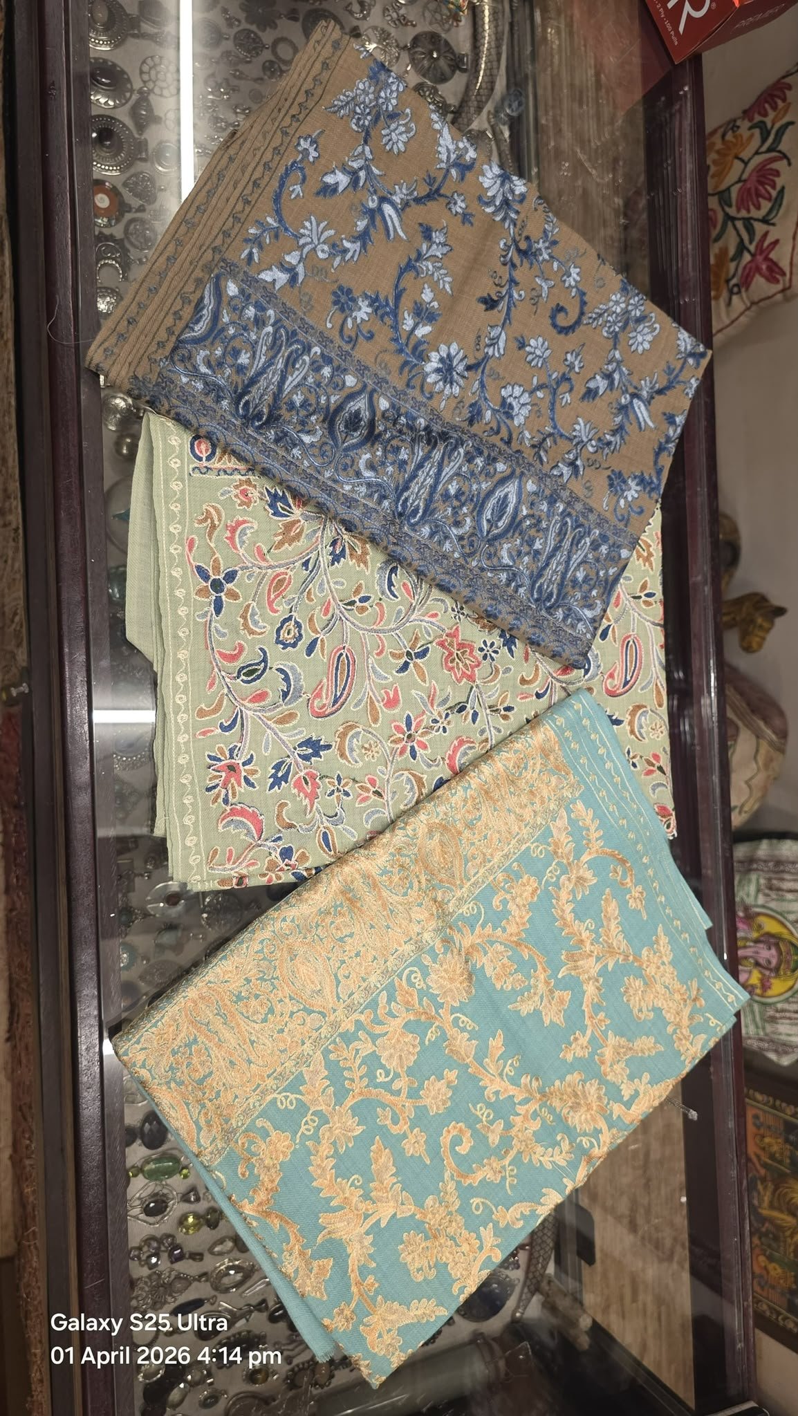 Royal Kashmir Pashmina Scarf (Style 5)